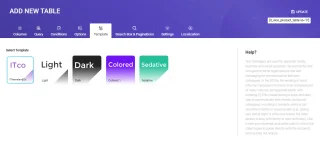 WooCommerce Product Table