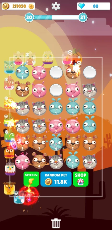 Merge Animals Tower Defense – Original Casual Game — screenshot 5