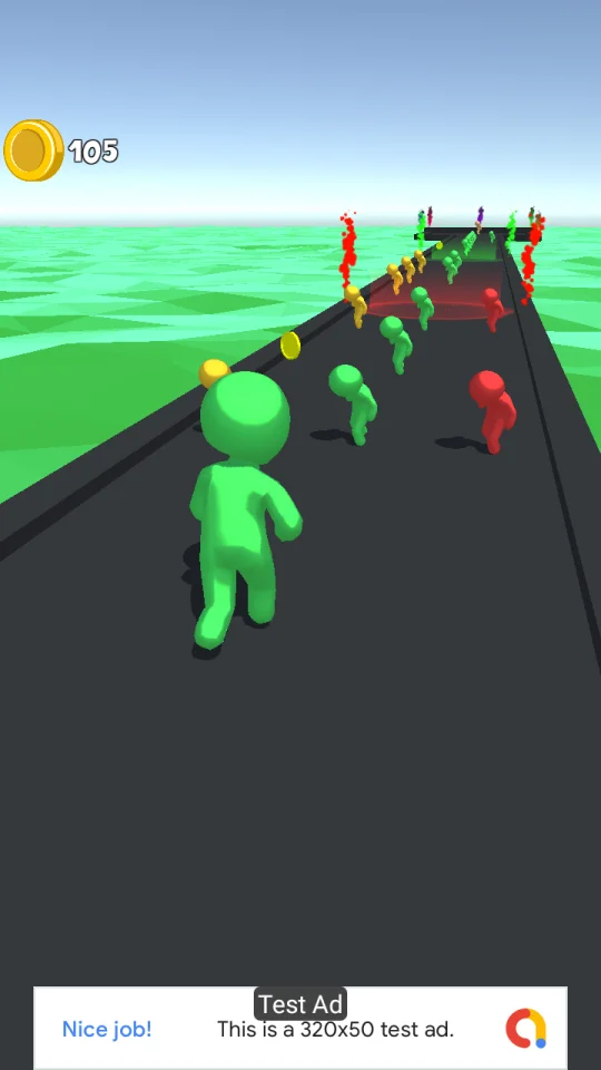 Color Run 3D – (Unity – AdMob) — screenshot 4
