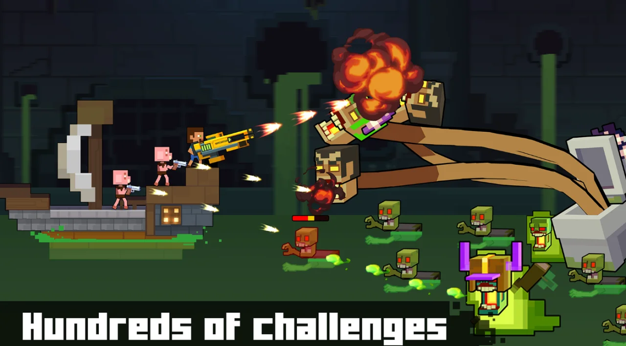 Block Craft: Monster Shooter — screenshot 1