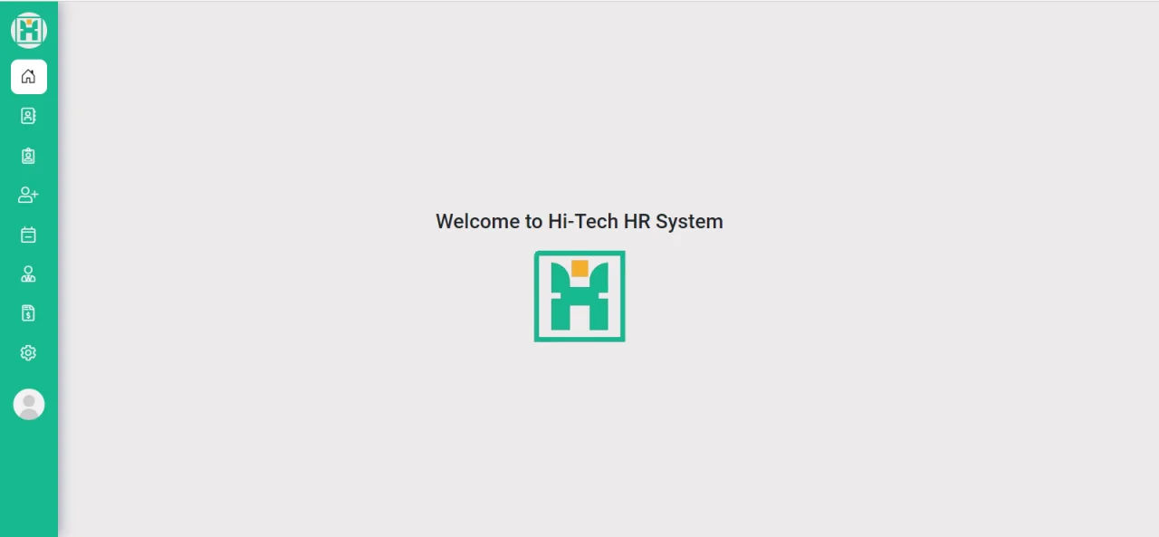 HR Application — screenshot 2