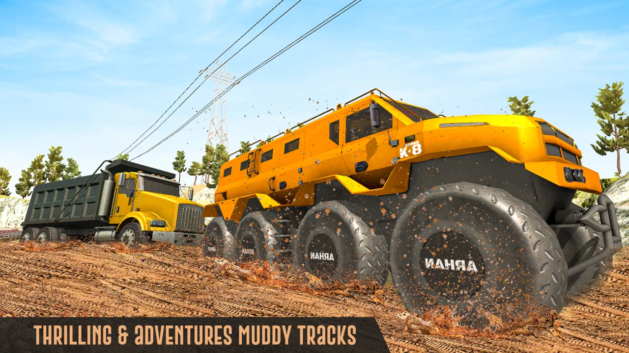 Mud Truck Off-Road Driving Simulation — screenshot 1