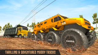 Mud Truck Off-Road Driving Simulation
