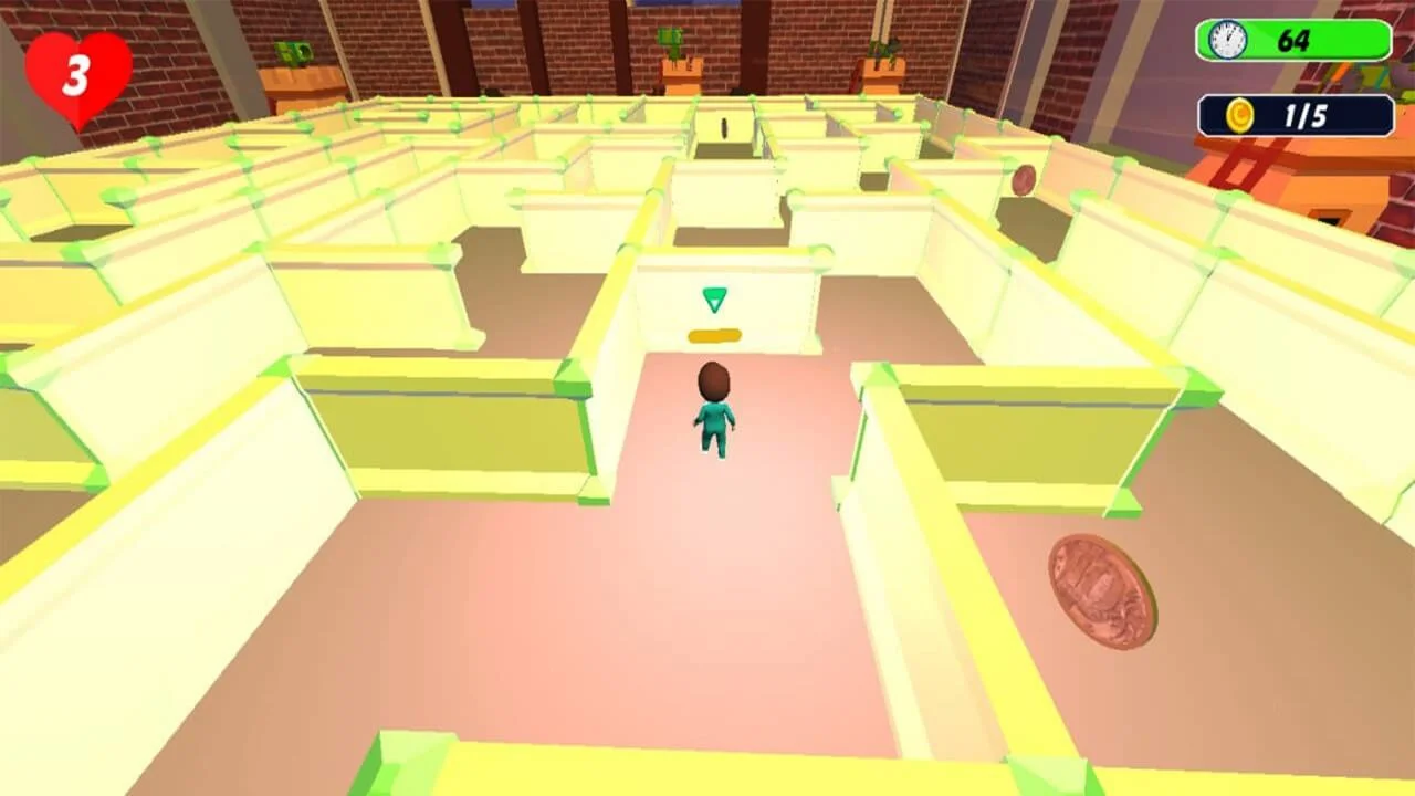 Squid Survival Maze Runner 3D 2022 — screenshot 1