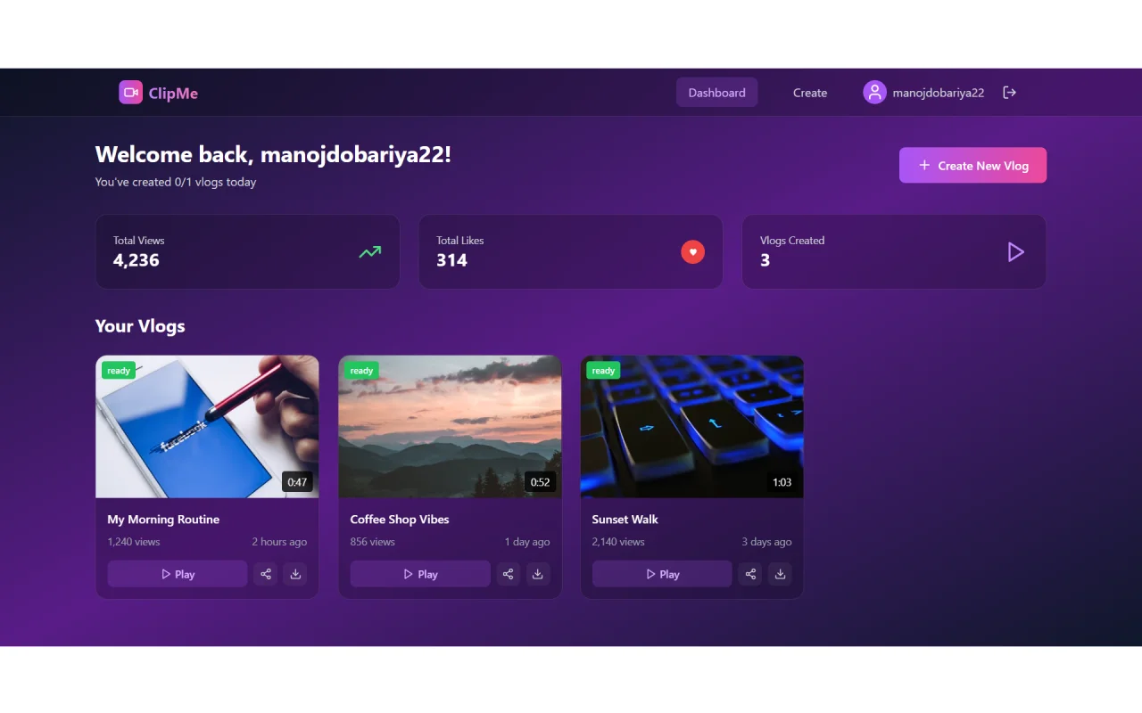 Smart Vlog Maker AI Edit for Reels & Shorts — screenshot 4