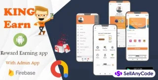 KingEarn - Android Rewards Earning App with Admin App