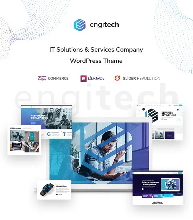 Engitech - IT Solutions & Services WordPress Theme — screenshot 4