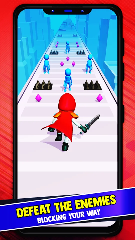 Hit & Run: Levelup Solo Runner - New Top Trending Unity Template Game — screenshot 1