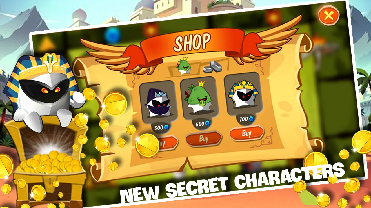 King of Pyramid Thieves Complete Game + 90 Levels & Level Editor — screenshot 3
