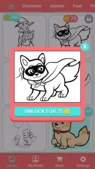 Picture Coloring - Color by Numbers Game