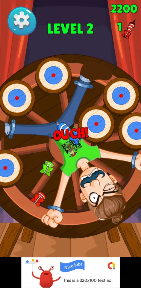 Circus Dart Wheel | Trending Game — screenshot 4