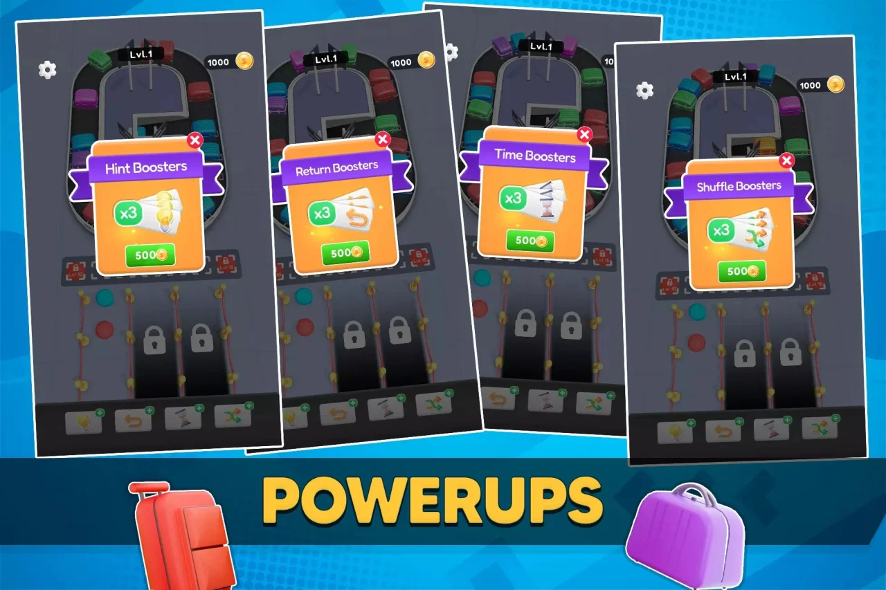 Baggage Jam | Match Game Template — screenshot 5