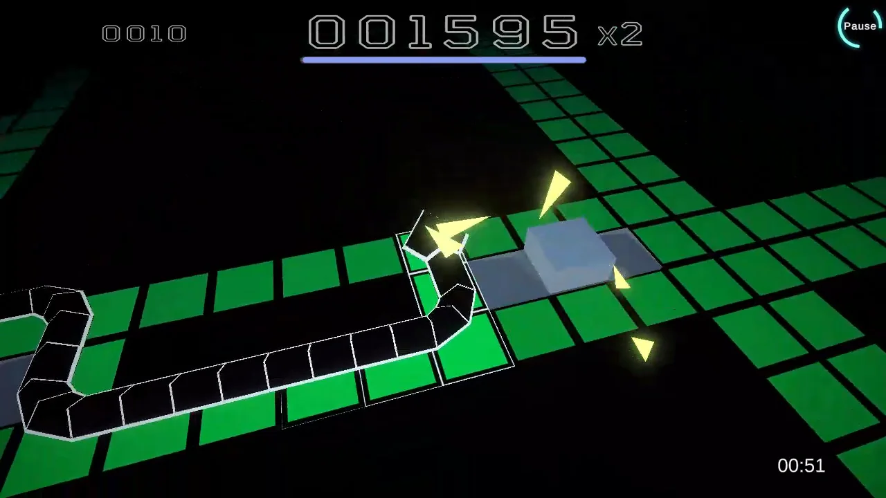 Retro Serpents - Classic NGage Nokia Snake Game Remake — screenshot 2