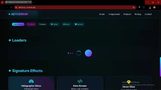 AETHERIUM UI v1.0