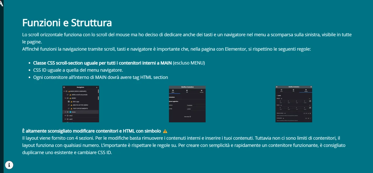 Elementor Horizontal Scroll — screenshot 2