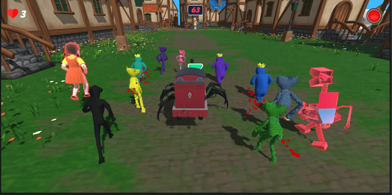 Choo Charles Squid Run Game — screenshot 2