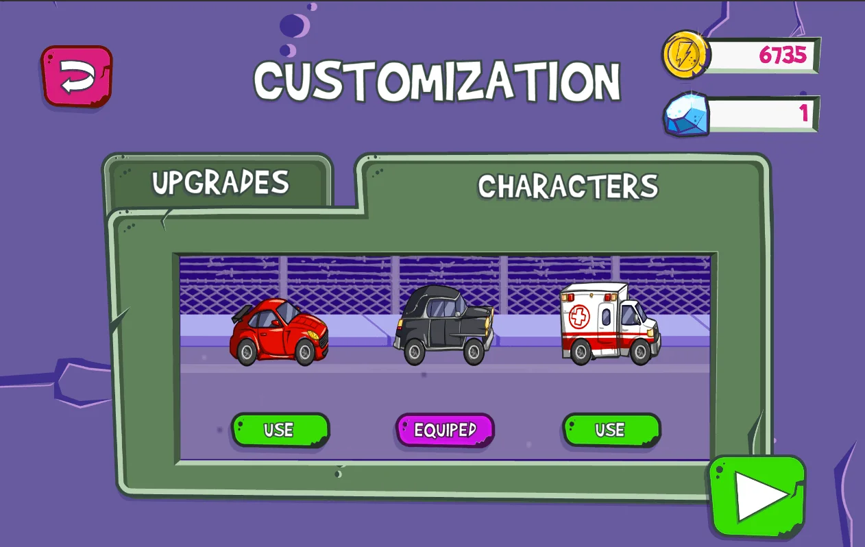 Zombie on Road Unity Source Code — screenshot 2