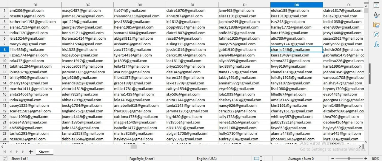 UK Verified Email List — screenshot 2