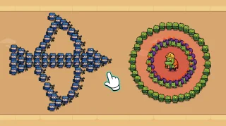 Alien Fight: Police vs Zombie