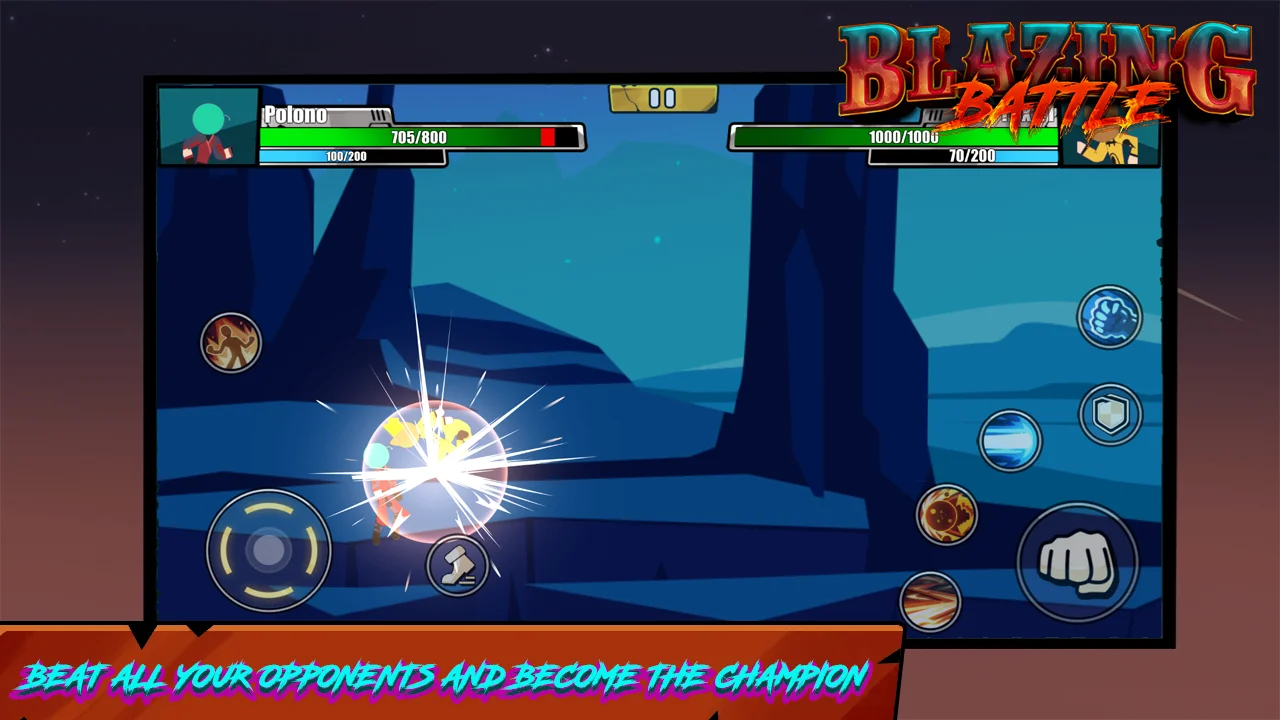 Blazing Battle Stickman — screenshot 4