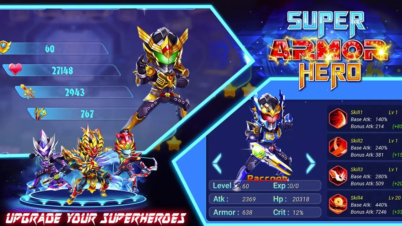 Superhero Armor Hero — screenshot 2