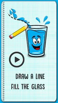 New Draw Water to Happy Glass 500 Levels — screenshot 1