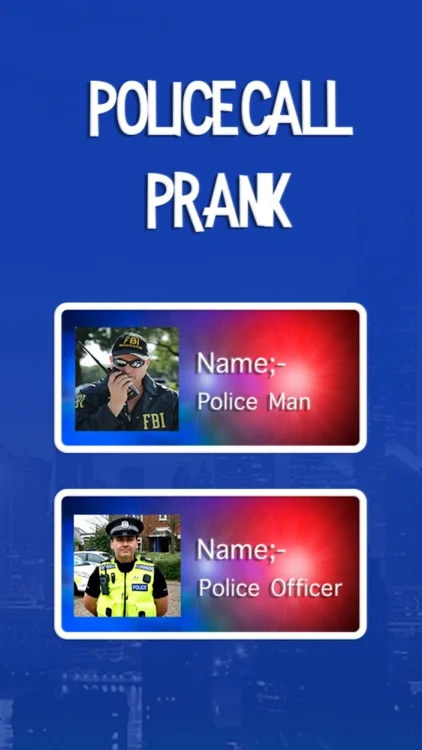 Fake Phone Call from Police — screenshot 2