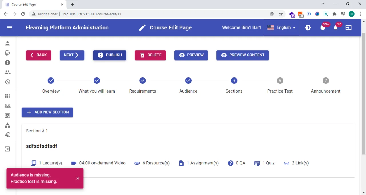 SCS E-Learning Centralized — screenshot 3