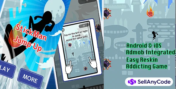 Stickman Jump Up 2020 Unity Complete Project