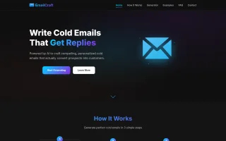 AI Email and Message Generator Web Tool