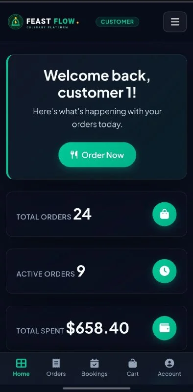 FeastFlow - Multi-Restaurant Food SaaS & POS — screenshot 10