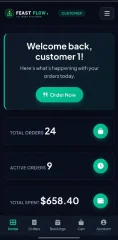 FeastFlow - Multi-Restaurant Food SaaS & POS