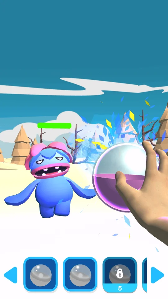 Blue Monster Box – Hyper Casual Trending Game — screenshot 3