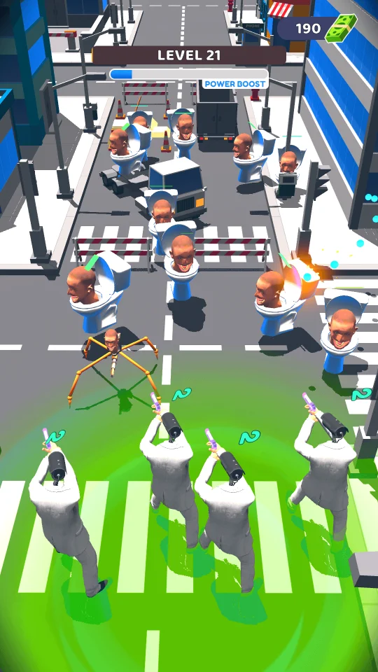 Skibidi Toilet Wars: Shooting Trending Game — screenshot 2