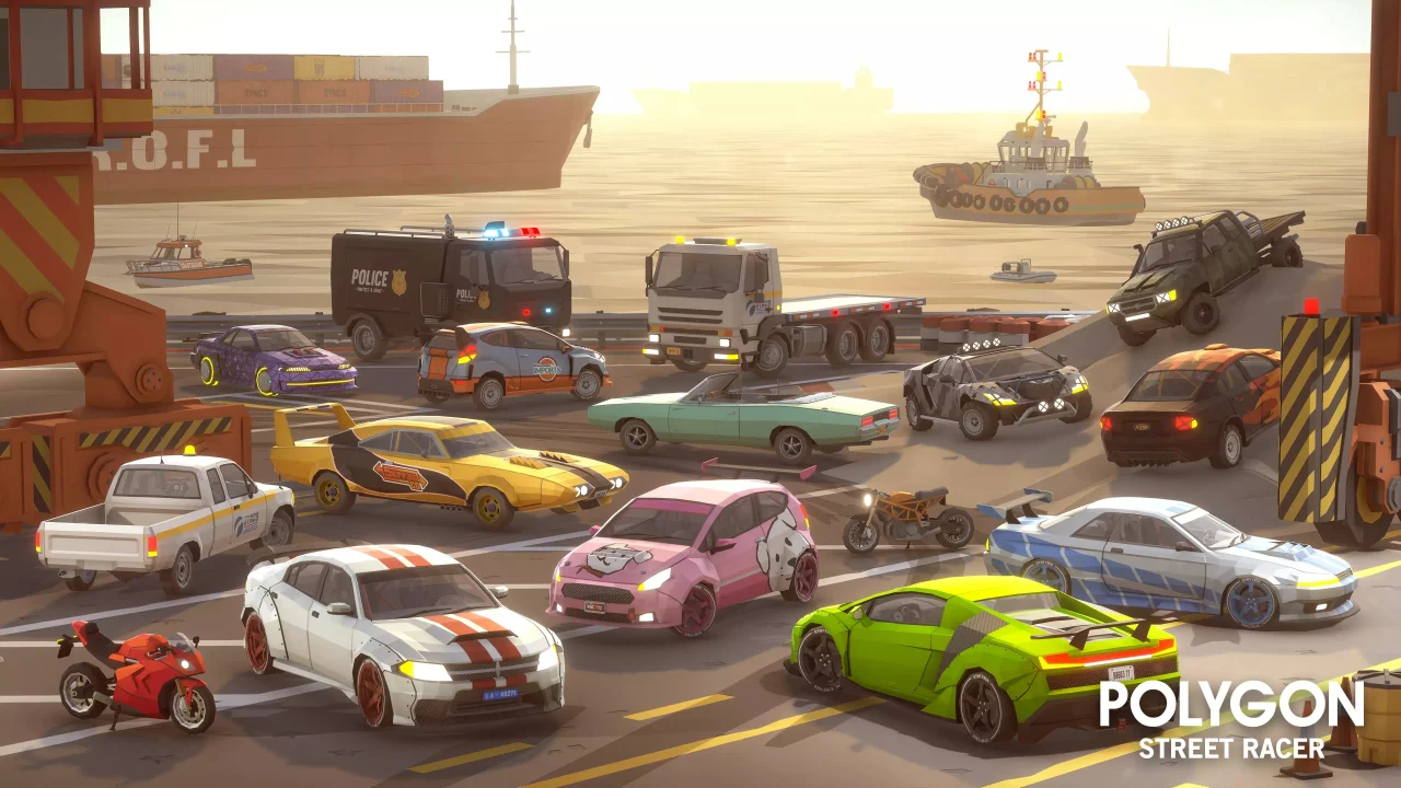 POLYGON - Street Racer - Low Poly 3D Art by Synty — screenshot 8