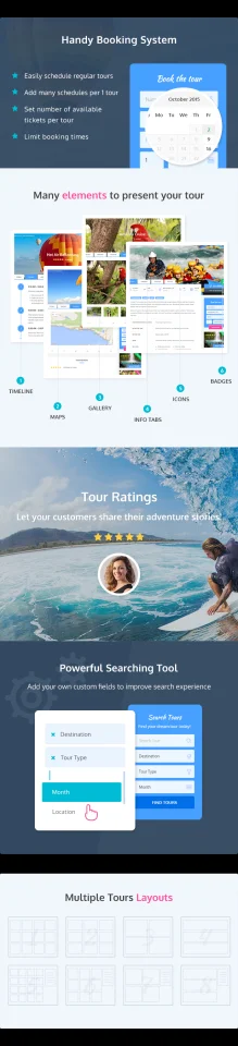 Adventure Tours - WordPress Tour/Travel Theme — screenshot 2