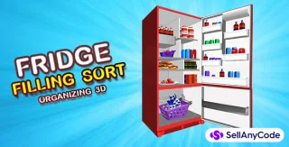 Fill Fridge Organizing 3D - New Top Trending Unity Template Game