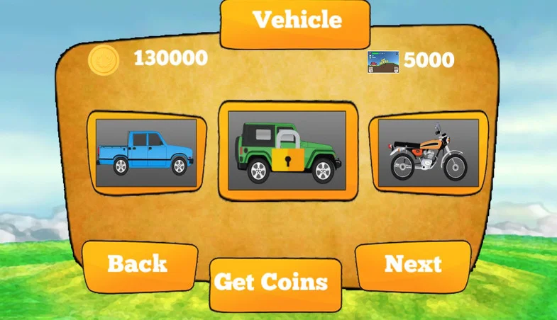 2D Racing Game 2022 - Unity Hill Climbing Racing — screenshot 5