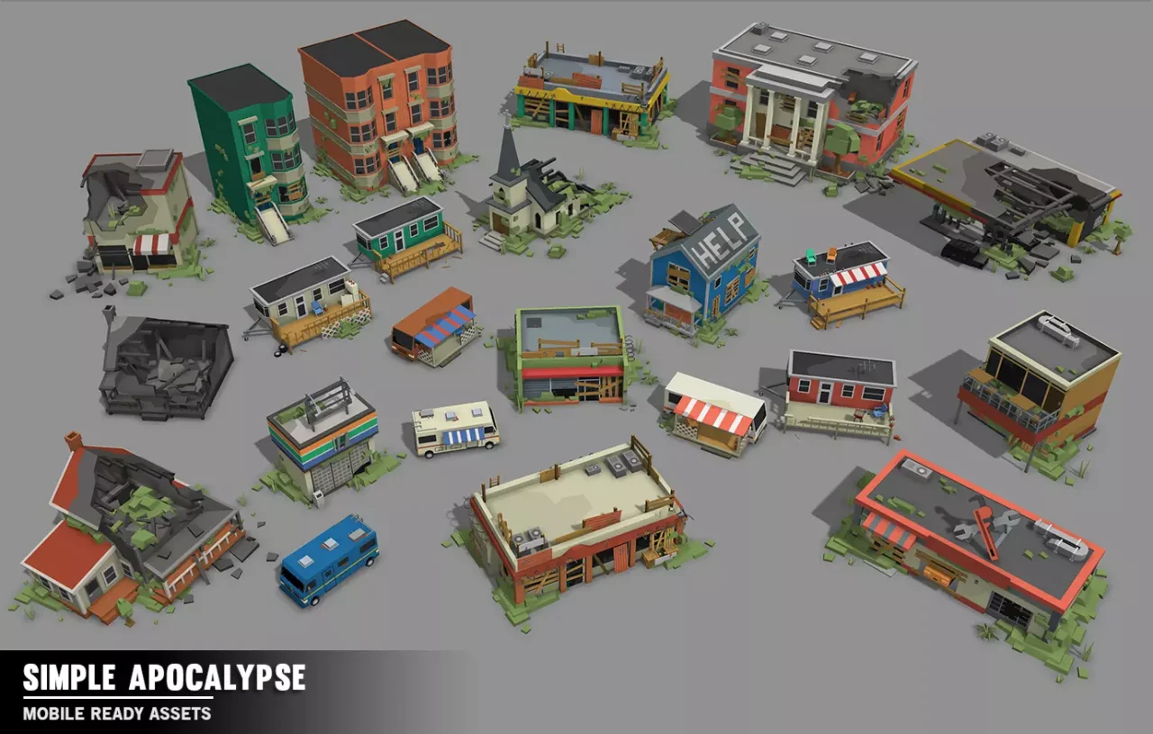 Simple Apocalypse - Cartoon Assets — screenshot 7