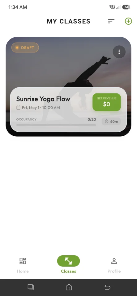 Fitness Studio — screenshot 2