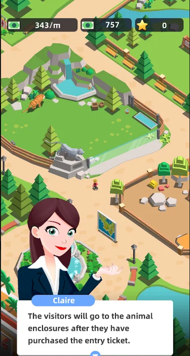 Zoo Idle 3D — screenshot 2