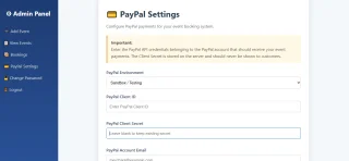 PHP Event Booking System with Admin Panel | Event Ticket Management Script