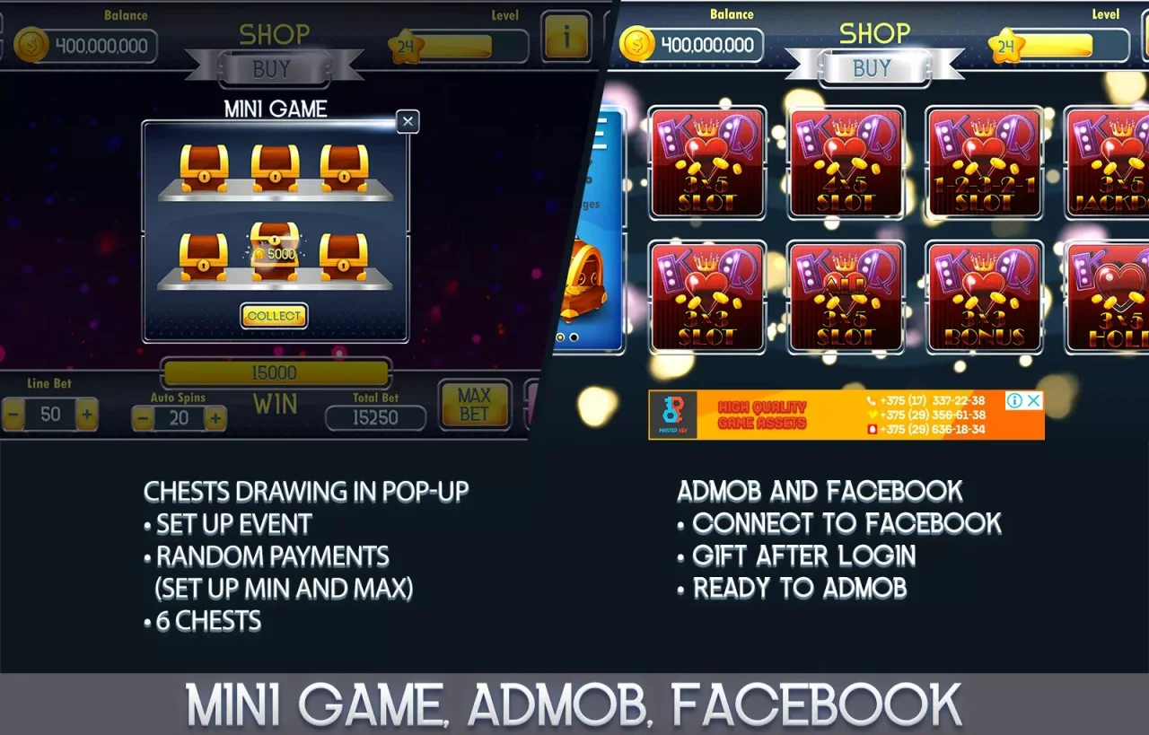 MK - Modern Suits Slot Asset — screenshot 3