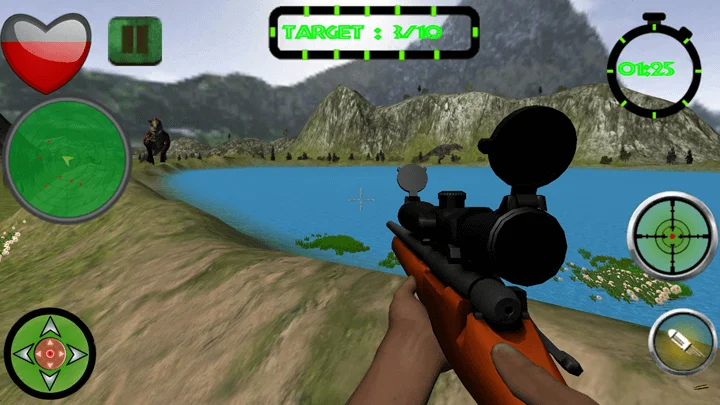 Deadly Dinosaur Hunter Shooting FPS Game — screenshot 1
