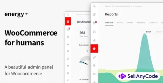 Energy+ a Beautiful Admin Panel for WooCommerce