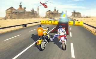Bike Attack Race: Highway Tricky Stunt Rider