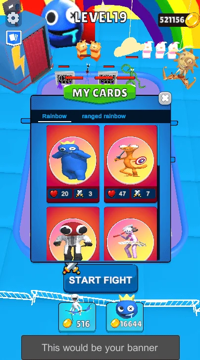 Merge Rainbow Friend — screenshot 2