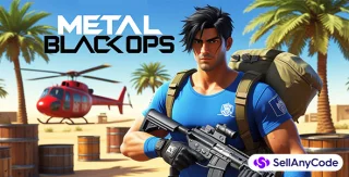 Metal Black Ops Unity Shooting Game Template