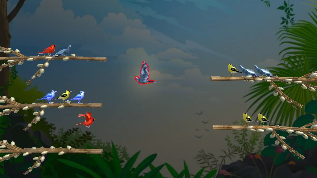 Colored Bird Sorting Puzzle — screenshot 2