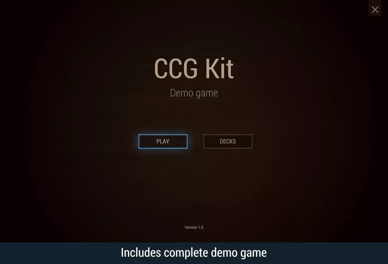 CCG Kit — screenshot 2